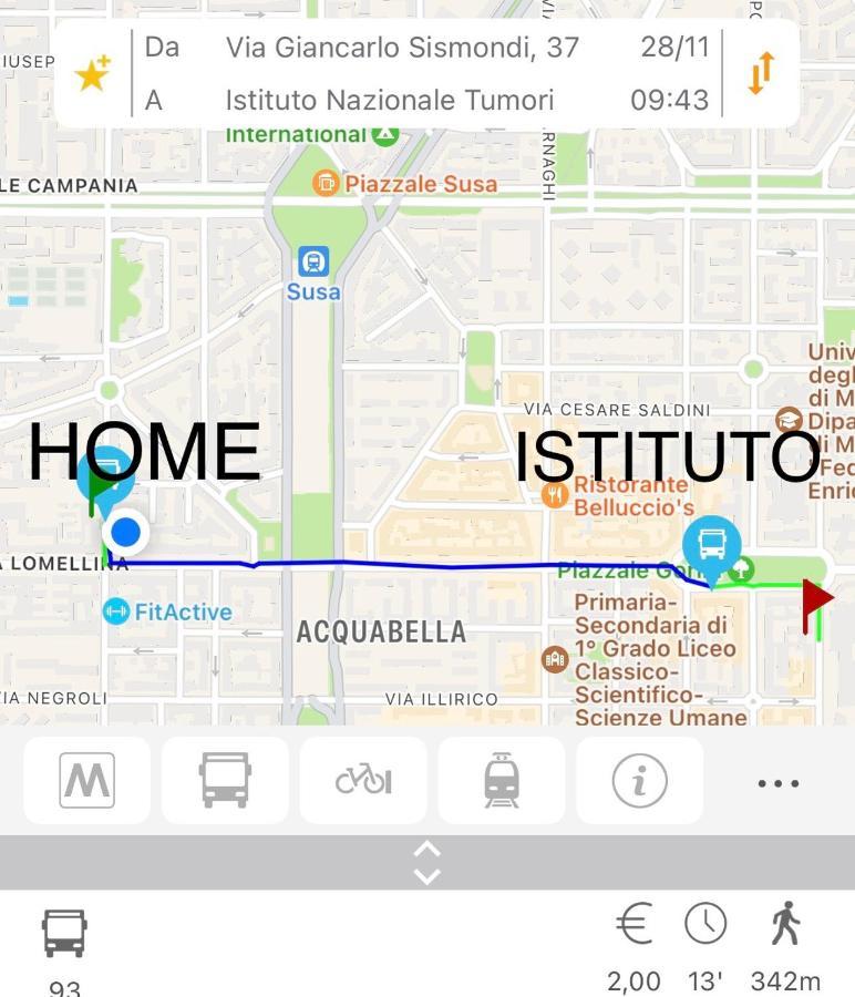 Sismondi Top Apt 밀라노 외부 사진